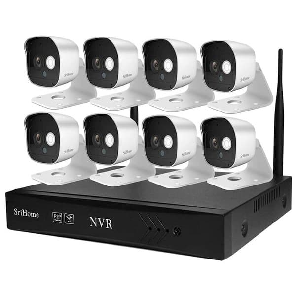 IP SriHome NVS002-8CH 8 Cameras