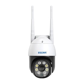 escam pt207 1080p bevegelsesdeteksjon wifi-tilkobling toveis stemme intelligent dual-lyskilde nattesyn h.265 kamera